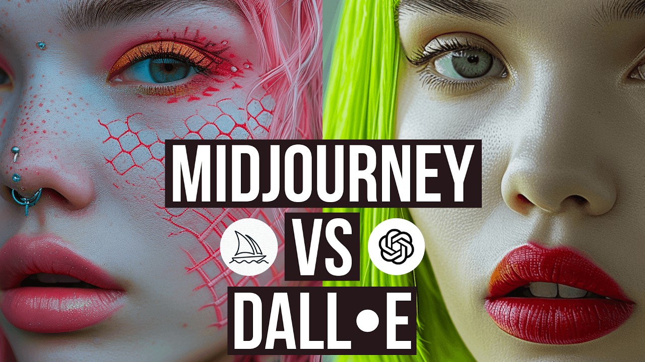 Midjourney v7 vs DALLE-3